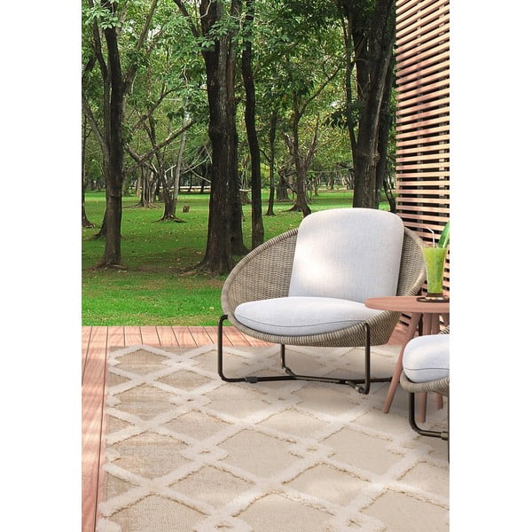 Covor de exterior crem 120x170 cm Monty – Asiatic Carpets-image-1