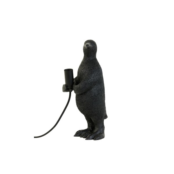 Veioză neagră (înălțime 34 cm) Penguin – Light & Living