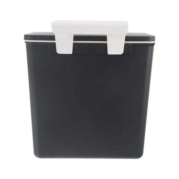 Coș de gunoi negru din plastic 13 l – Orion-image-4