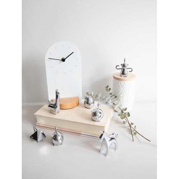 Suport pentru inele Umbra Zoola Lama, argintiu-image-3