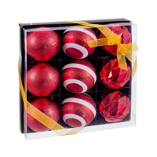 Globuri de Crăciun 9 buc. ø 6 cm – Casa Selección