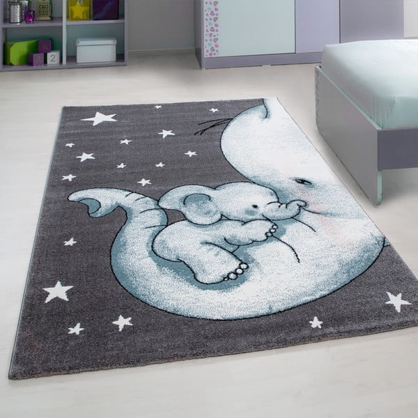Covor pentru copii albastru/gri 160x230 cm Kids – Ayyildiz Carpets-image-1