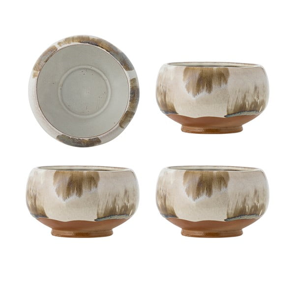 Boluri mici 4 buc. din gresie 400 ml Jade – Bloomingville