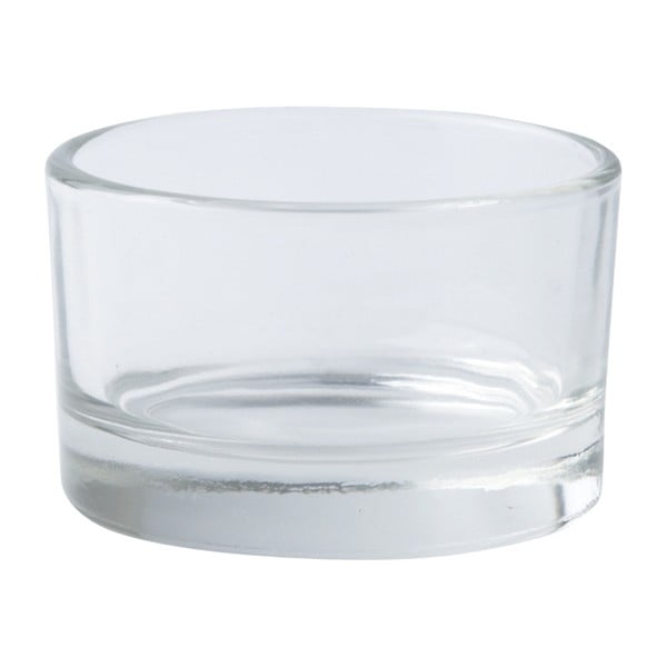 Suport pentru lumânare KJ Collection Clear Glass, 3 cm