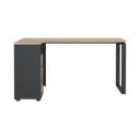 Birou cu blat cu aspect de lemn de stejar 100x150 cm Sign – Tvilum