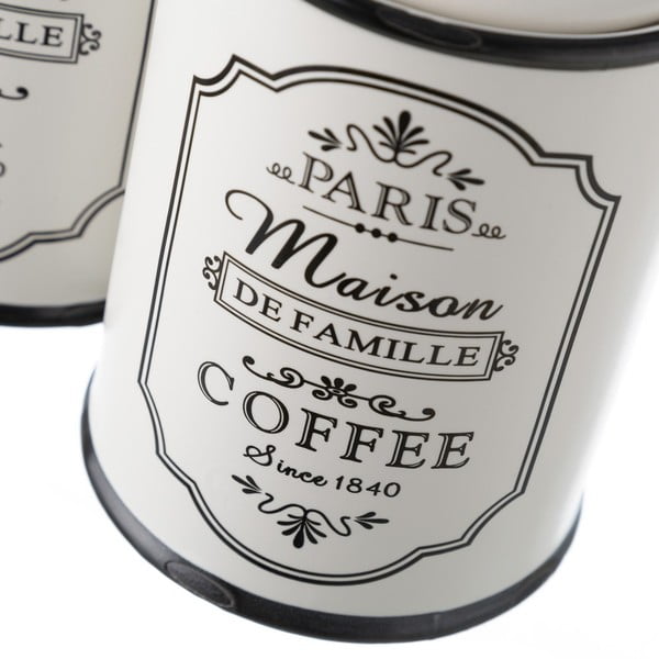 Recipiente 2 buc. pentru cafea Paris – Casa Selección-image-1