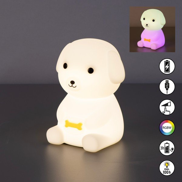 Lampă de veghe pentru copii albă Leo – Fischer & Honsel-image-3