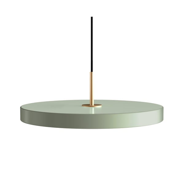 Lustră verde-deschis LED cu abajur din metal ø 43 cm Asteria – UMAGE
