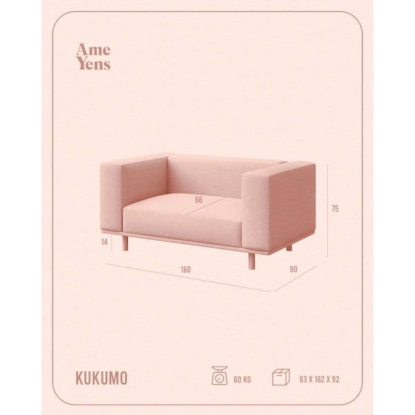 Fotoliu de relaxare gri  Kukumo – Ame Yens-image-3