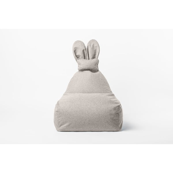 Fotoliu sac pentru copii The Brooklyn Kids Funny Bunny, bej-image-1