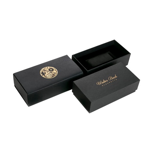 Ceas bărbătesc cu curea din oțel inoxidabil Walter Bach Style, argintiu-image-1