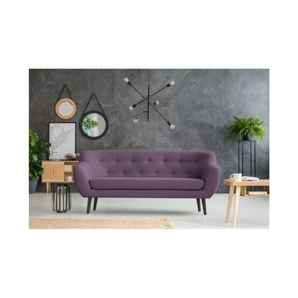 Canapea Mazzini Sofas Piemont, violet, 188 cm-image-4