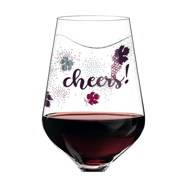 Pahar din sticlă cristalină pentru vin roșu Ritzenhoff Lenka Kuhnertova, 580 ml-image-2