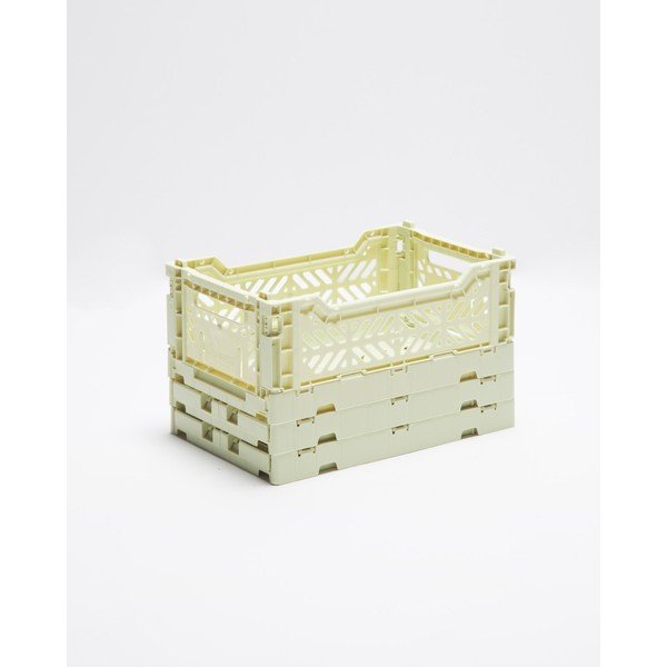 Set 3 lădițe pentru jucării Little Nice Things Caja, galben-image-1