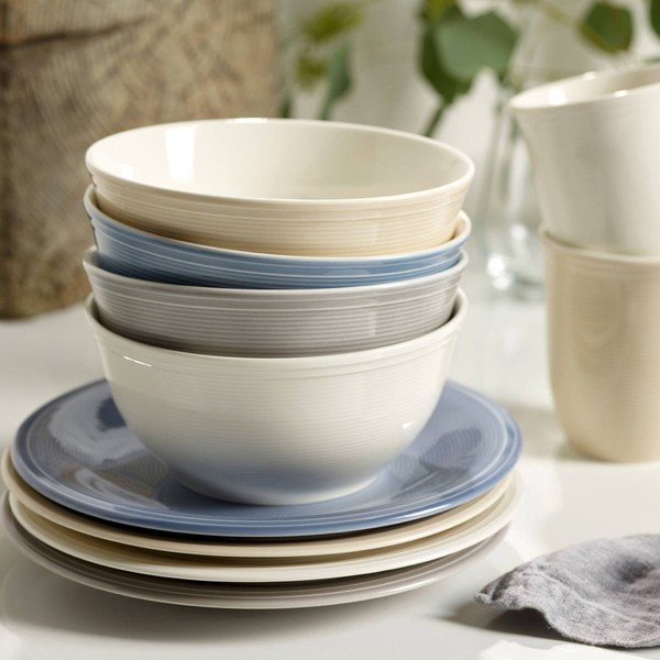 Set 12 vase pentru micul-dejun Like by Villeroy & Boch Group, bej-image-1