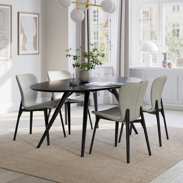 Scaun de dining negru Paragon – DAN-FORM Denmark-image-1