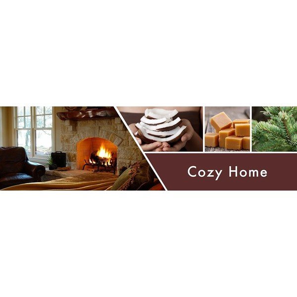 Lumânare parfumată în recipient de sticlă Goose Creek Cozy Home, 75 ore de ardere-image-1