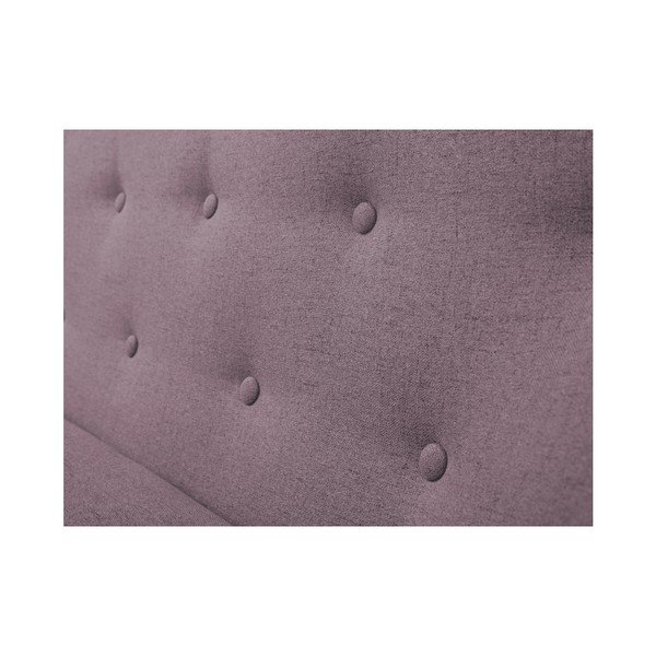Canapea cu 2 locuri Mazzini și picioare de culoare deschisă Sofas Sicile, roz-image-4