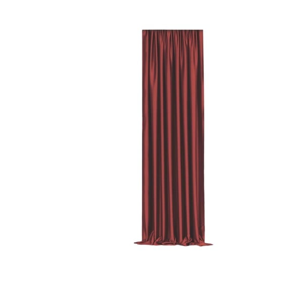 Draperie semi-opacă roșie 260x100 cm - Mila Home