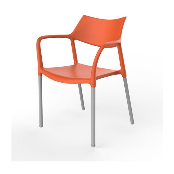 Set 2 scaune de grădină Resol Splash, portocaliu