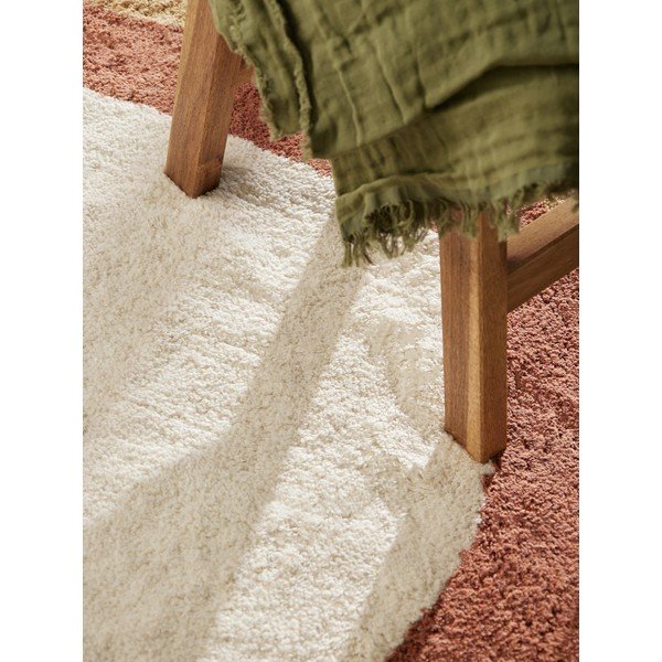 Covor pentru copii crem lavabil/țesut manual din bumbac 140x200 cm Snuggle Riva – Hanse Home-image-4
