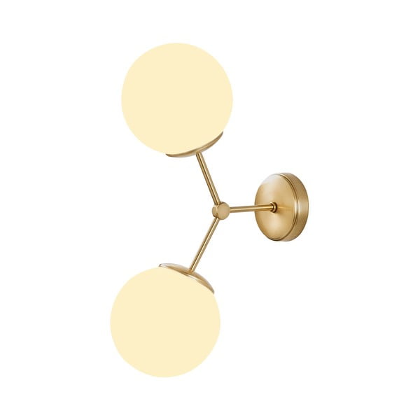 Aplică Opviq lights Damar, alb - auriu-image-2