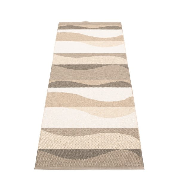 Covor tip traversă pentru interior și exterior maro/bej 70x200 cm Urvi Earth – Pappelina-image-2