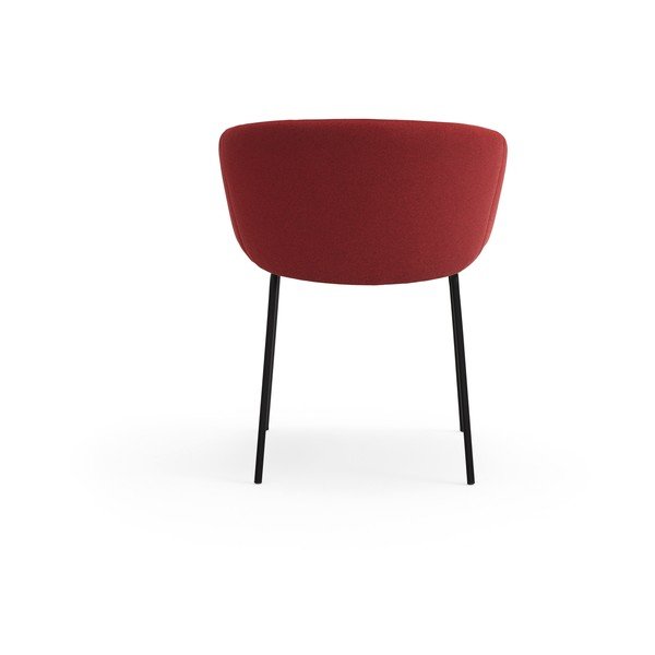 Scaun de sufragerie burgundy tapițat Add – Teulat-image-4