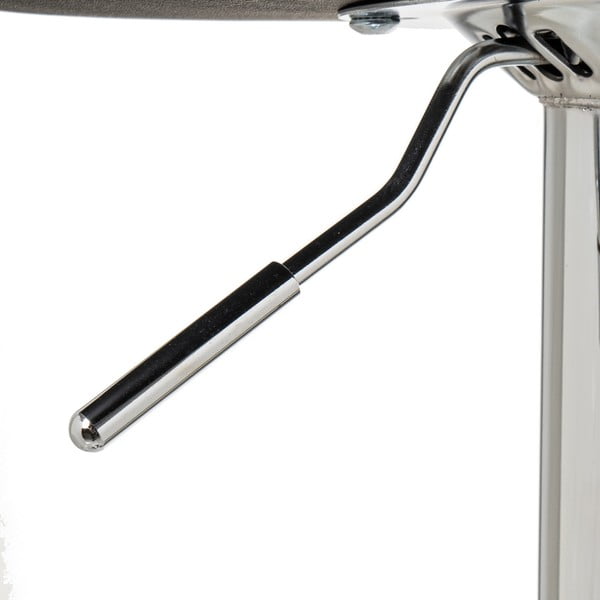 Set de scaune de bar negru cu înălțime ajustabilă 2 buc. tapițat (înălțime șezut 73 cm) – Casa Selección-image-3