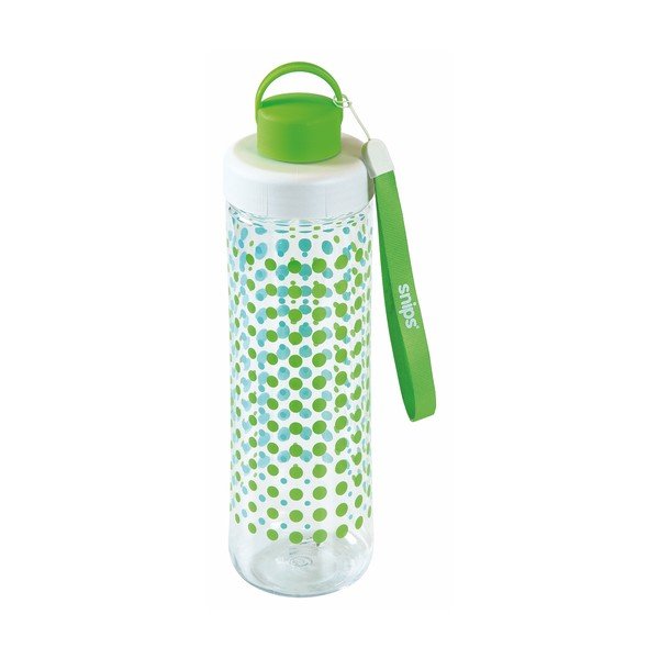 Sticlă de apă Snips Decorated, 750 ml, verde