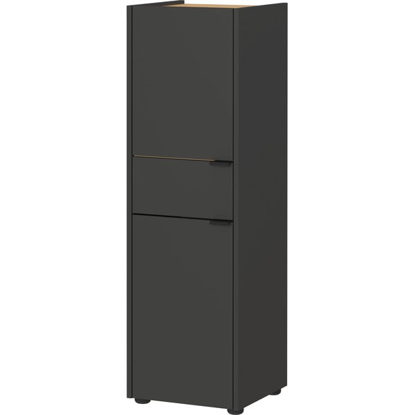 Dulap de baie gri antracit înalt 34x111 cm Forano – Germania-image-1