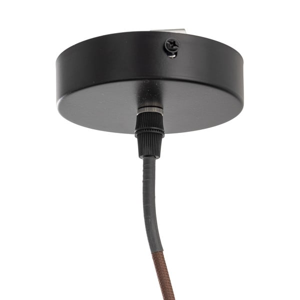 Lustră maro cu abajur din sticlă ø 27 cm Ilua – Bloomingville-image-2