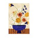 Poster 30x40 cm Colourful Bunch in Blue Vase – Frankie Penwill – The Poster Club