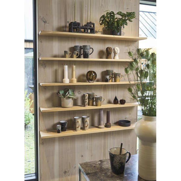 Căni galbene 4 buc. pentru espresso din gresie 100 ml Hela – Villa Collection-image-1