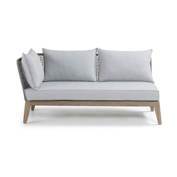 Canapea cu 2 locuri La Forma Relax, gri deschis-image-2