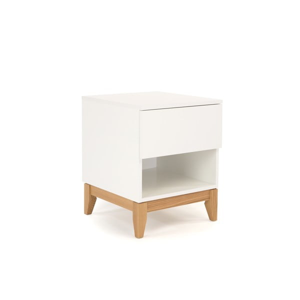 Măsuță auxiliară Woodman Blanco, alb-image-2