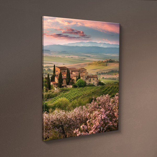 Tablou 60x80 cm Pink Tuscany – Styler-image-4