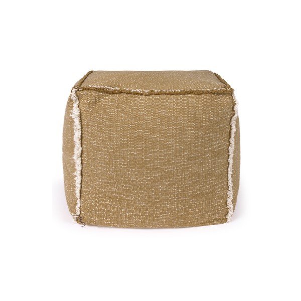 Fotoliu bean bag galben ocru Handloom – Lorena Canals