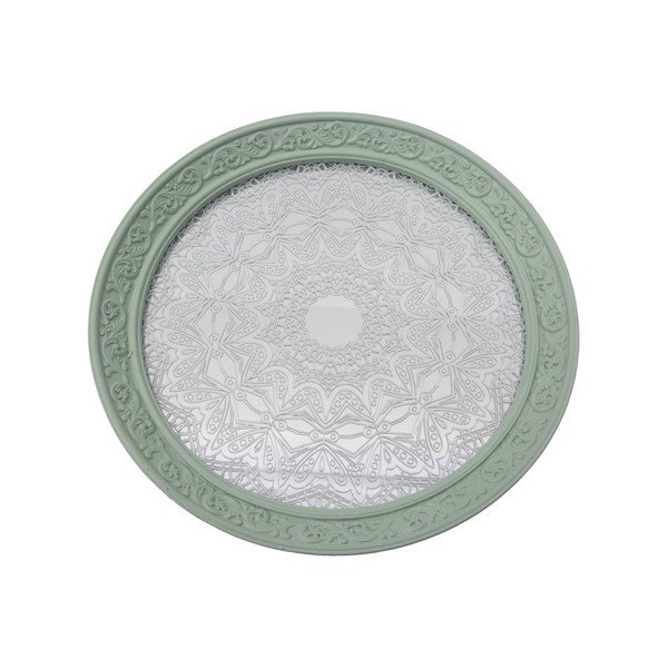 Platou cu picior Mauro Ferretti Basso Kim Celeste, ø 23,2 cm-image-3