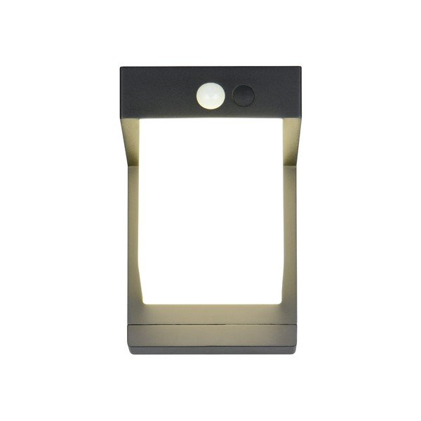 Corp de iluminat pentru exterior LED, de perete, solar (înălțime 14 cm) Colombo – Reality-image-3