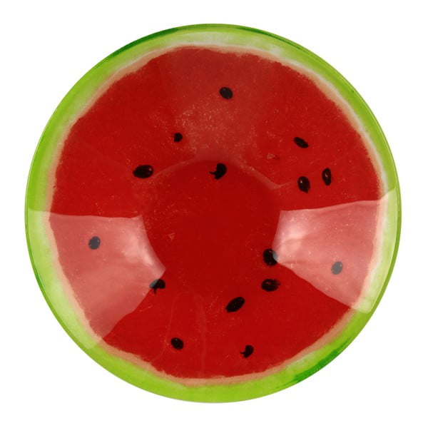 Bol din sticlă Le Studio Watermelon, ⌀ 15 cm