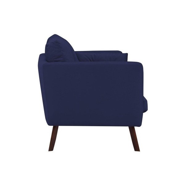 Canapea cu 2 locuri Mazzini Sofas Cotton, albastru nautic-image-4