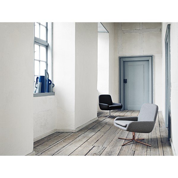 Fotoliu rotativ Softline Coco Swivel, gri-antracit-image-1