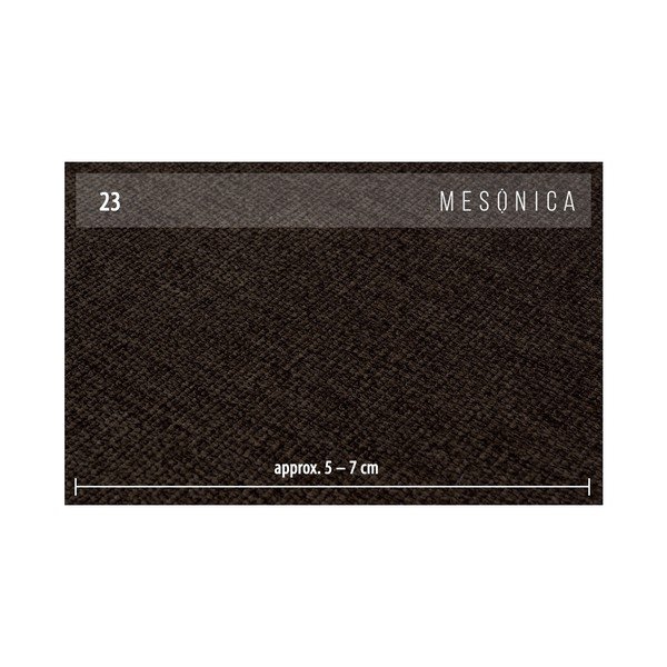 Colțar cu șezlong pe partea stângă MESONICA Puzo, maro închis-image-3