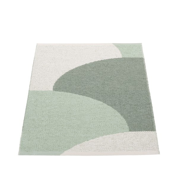 Covor pentru exterior și interior verde 70x90 cm Hill Army Misty Mint – Pappelina-image-2