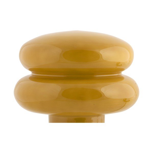 Veioză galben ocru din sticlă (înălțime 24 cm) Incesante – Leitmotiv-image-4