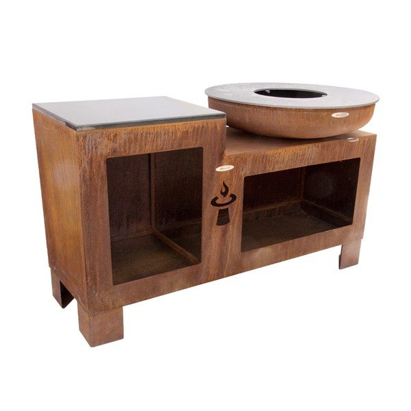 Grătar pe cărbuni Vulcano M – Remundi-image-2