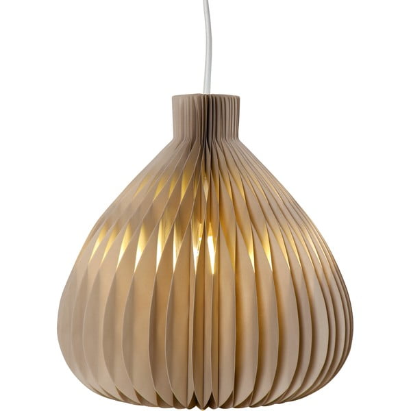 Abajur maro deschis ø 28 cm Honeycomb – Star Trading-image-2