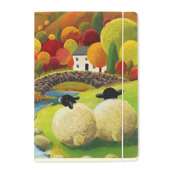 Caiet A5 GO Stationery Lucy Pittaway Sheep