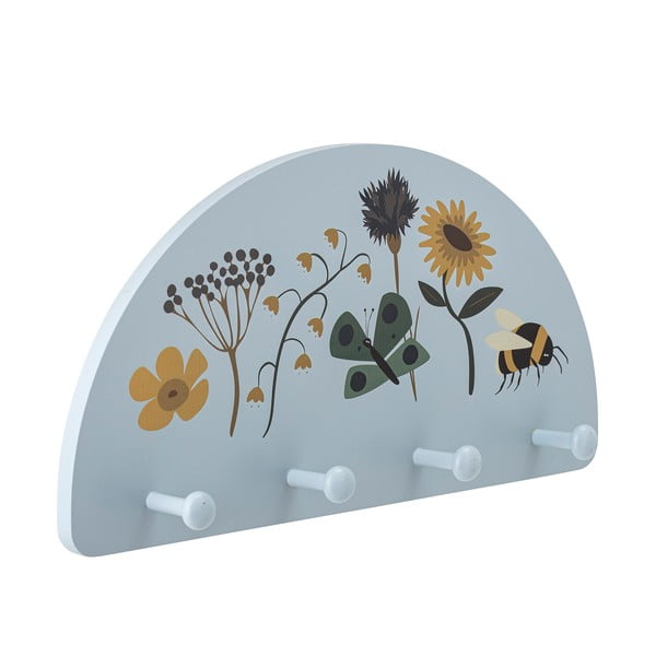 Cuier de perete pentru copii albastru Juliana - Bloomingville Mini-image-3